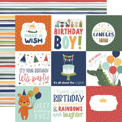 A BIRTHDAY WISH BOY 12x12 Collection Kit - Echo Park