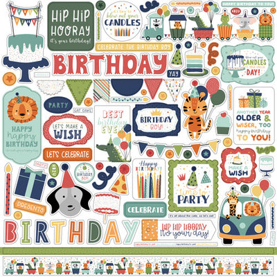 A BIRTHDAY WISH BOY 12x12 Collection Kit - Echo Park
