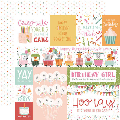 A BIRTHDAY WISH GIRL 12x12 Collection Kit - Echo Park