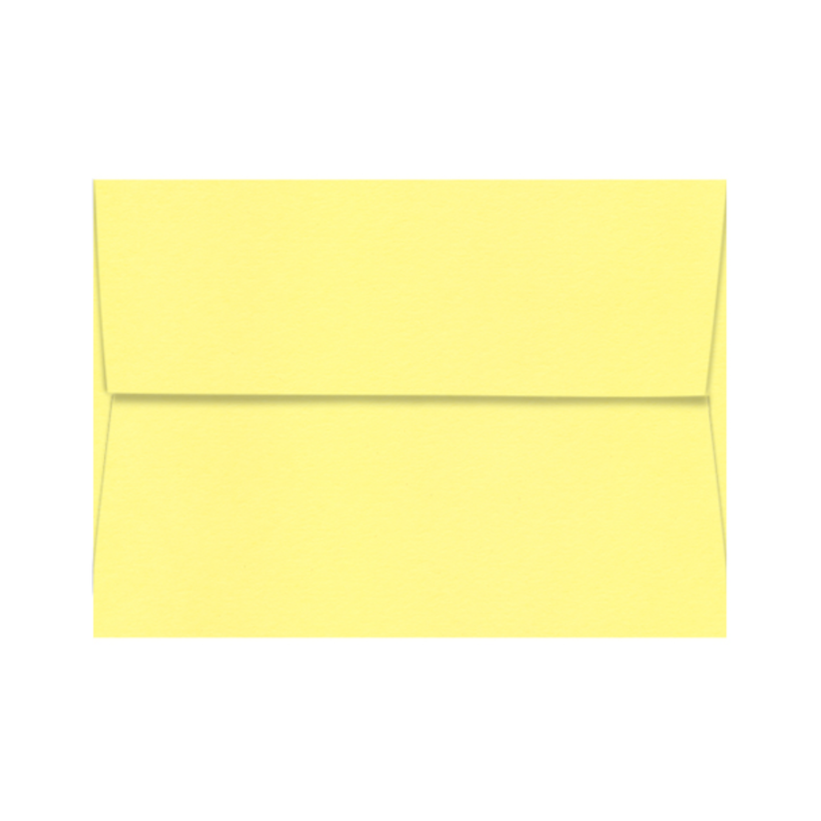 BANANA SPLIT Pop-Tone Envelope  - yellow square flap envelope