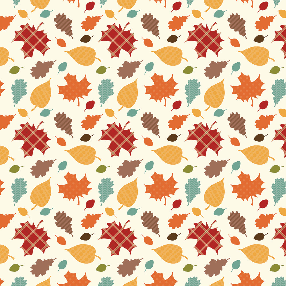 FALLING LEAVES - 12x12 Double-Sided Patterned Paper - Echo Park