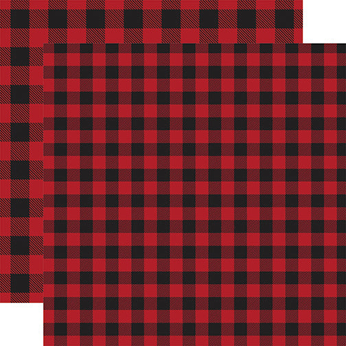 Red Buffalo Plaid from Echo Park Paper Co.