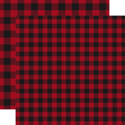 
  
	
    
	
    RED BUFFALO PLAID - 12x12 Patterned Cardstock - Carta Bella
