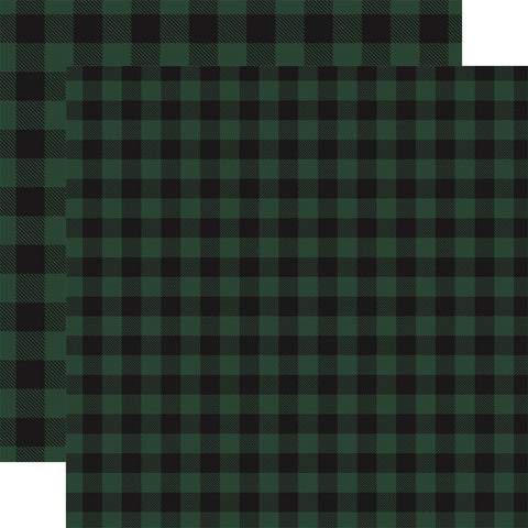 
  
	
    
	
    GREEN BUFFALO PLAID - 12x12 Patterned Cardstock - Carta Bella