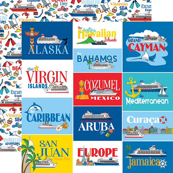 BON VOYAGE 12x12 Collection Kit - Carta Bella