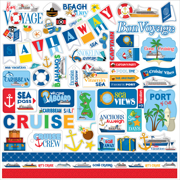 BON VOYAGE 12x12 Collection Kit - Carta Bella