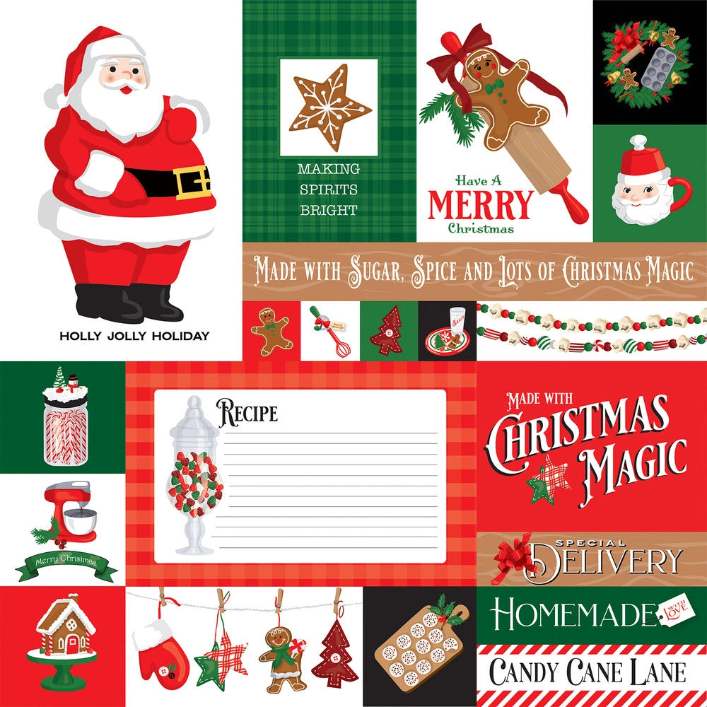 Carta Bella Paper Merry Christmas 4x6 Journaling Cards Paper