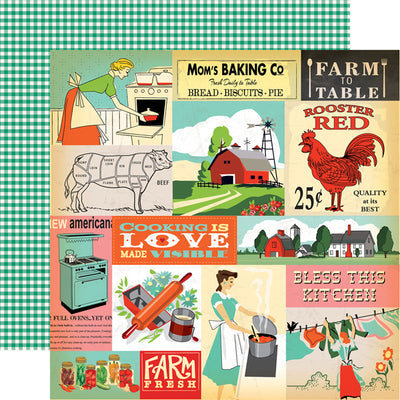 COUNTRY KITCHEN 12x12 Collection Kit - Carta Bella