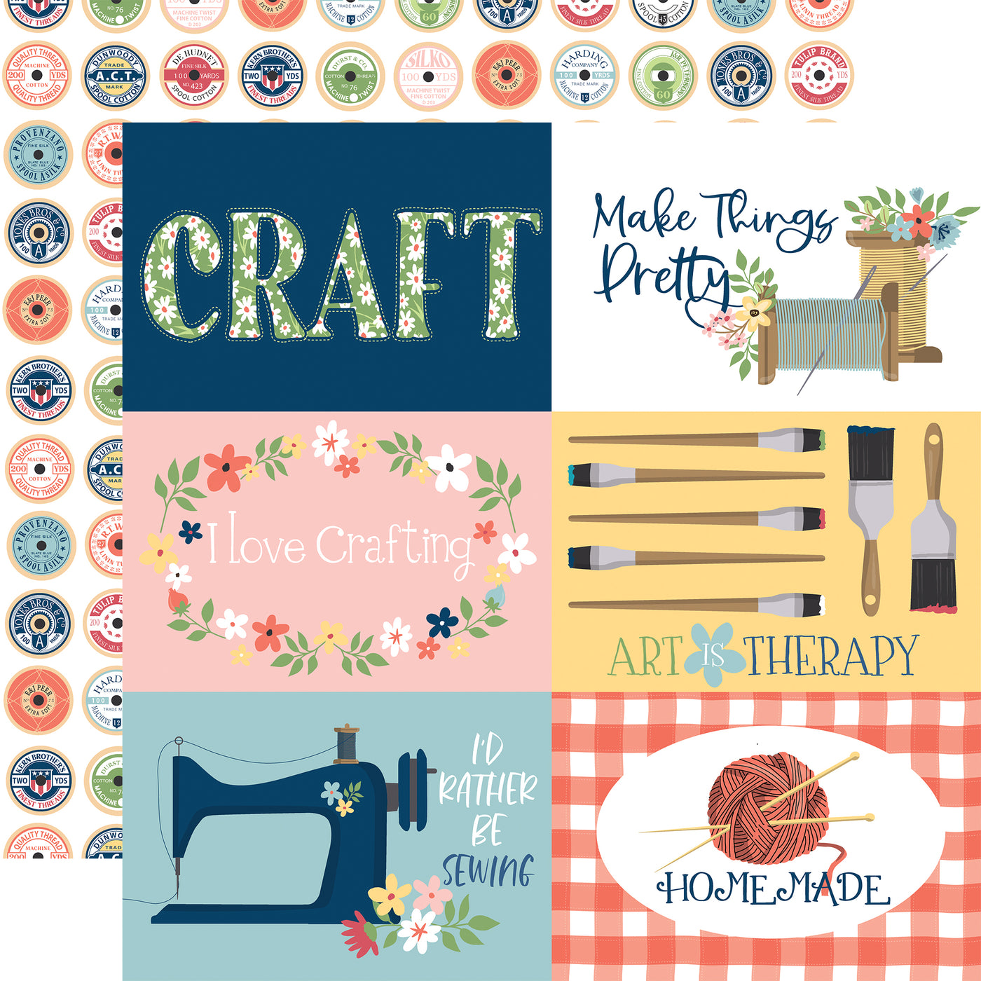 CRAFT & CREATE - 12x12 Collection Kit - Carta Bella