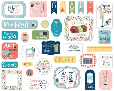 CRAFT & CREATE Ephemera - Carta Bella