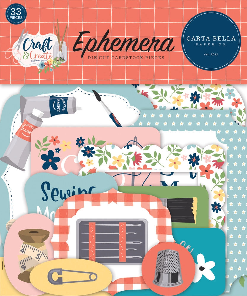 CRAFT & CREATE Ephemera - Carta Bella