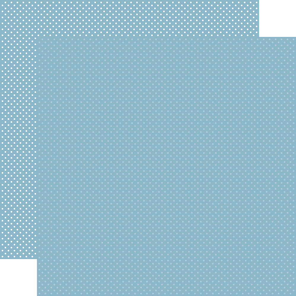BLUE DOTS - 12x12 Patterned Cardstock - Carta Bella
