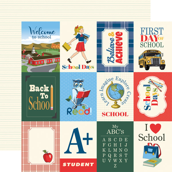 SCHOOL DAYS 12x12 Collection Kit - Carta Bella