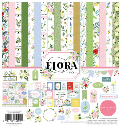 FLORA NO. 4 - 12x12 Collection Kit - Carta Bella