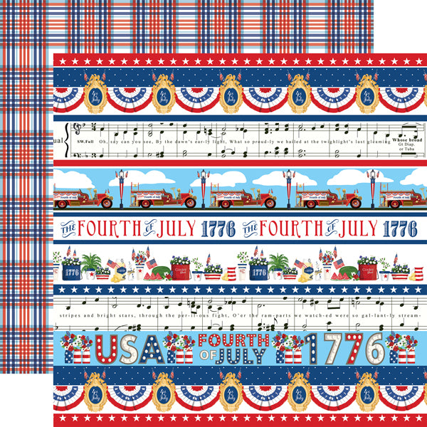 GOD BLESS AMERICA 12x12 Collection Kit - Carta Bella