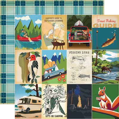 GONE CAMPING 12x12 Collection Kit - Carta Bella