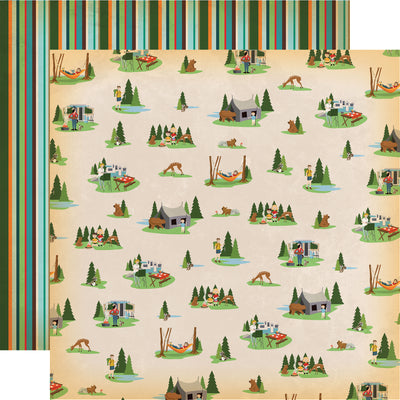 GONE CAMPING 12x12 Collection Kit - Carta Bella