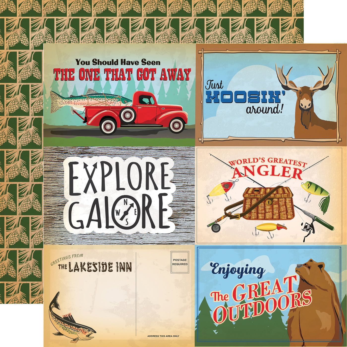 Gone Camping 12x12 Collection Kit from Carta Bella Paper – The