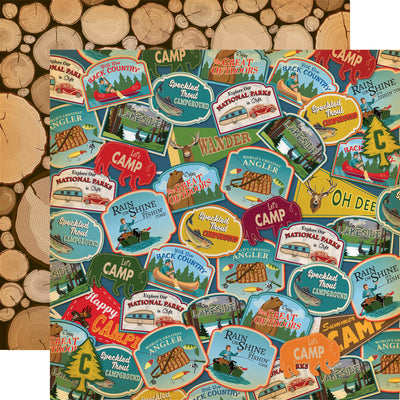 GONE CAMPING 12x12 Collection Kit - Carta Bella