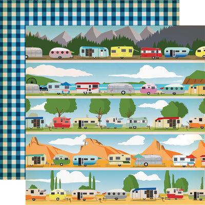 GONE CAMPING 12x12 Collection Kit - Carta Bella