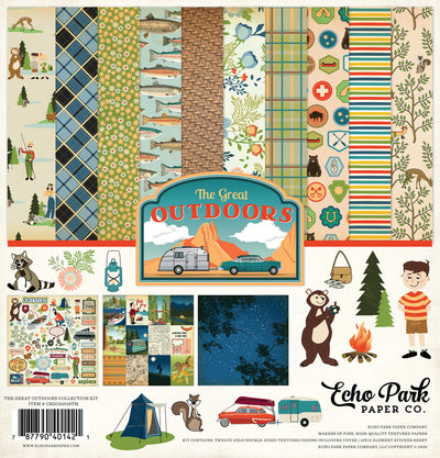 The Great Outdoors 12x12 Collection Kit from Echo Park Paper Co.
