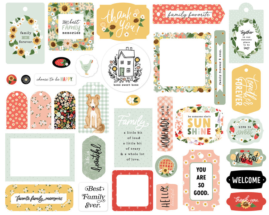 HOMEMADE Frames & Tags - Carta Bella