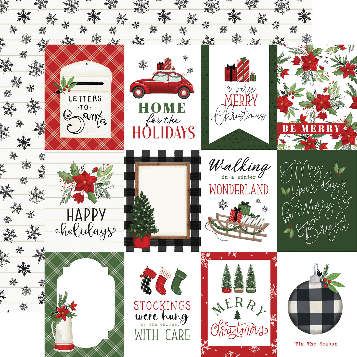 HOME FOR CHRISTMAS 12x12 Collection Kit - Carta Bella