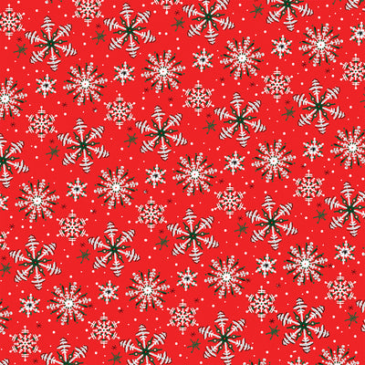 CHRISTMAS SNOW - 12x12 Patterned Cardstock - Carta Bella