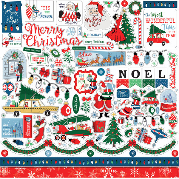 MERRY CHRISTMAS 12x12 Collection Kit - Echo Park