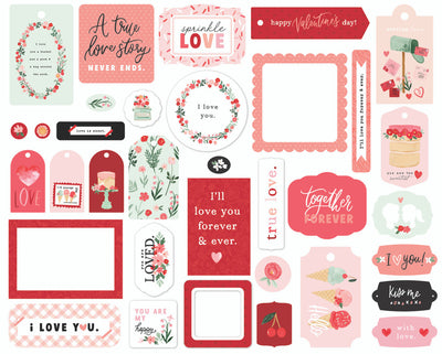 MY VALENTINE Frames & Tags - Carta Bella