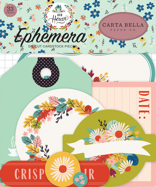 OUR HOUSE Ephemera - Carta Bella