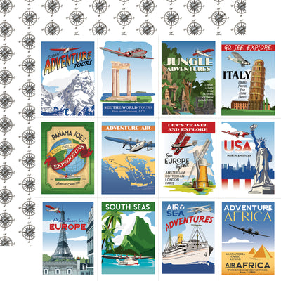 OUR TRAVEL ADVENTURE 12x12 Collection Kit - Carta Bella