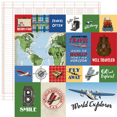 OUR TRAVEL ADVENTURE 12x12 Collection Kit - Carta Bella