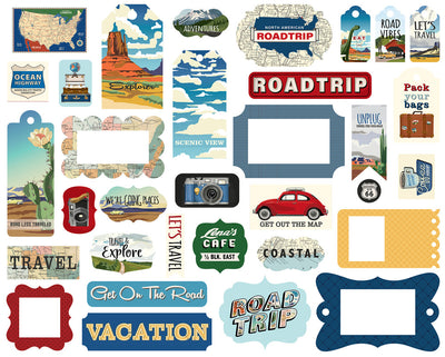 ROAD TRIP Frames & Tags - Carta Bella