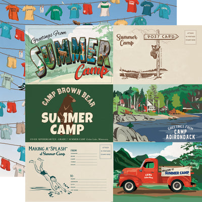 SUMMER CAMP 12x12 Collection Kit - Carta Bella