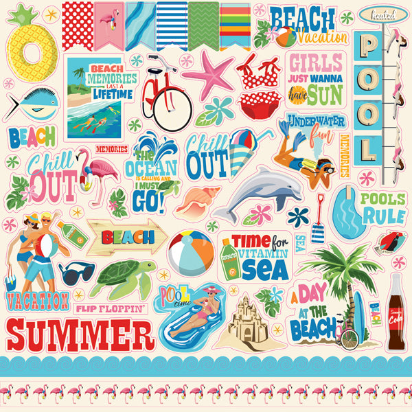 SUMMER SPLASH 12x12 Collection Kit - Carta Bella