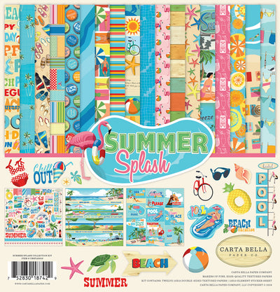 Summer Splash - 12x12 collection kit by Carta Bella Paper
