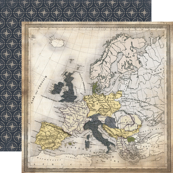 TRANSATLANTIC TRAVEL 12x12 Collection Kit - Echo Park