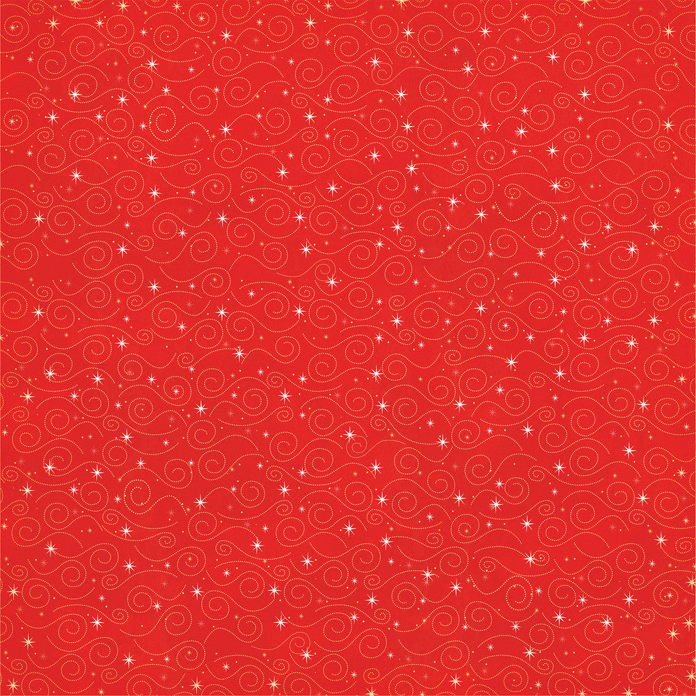 A VERY MERRY CHRISTMAS JOURNAL ELEMENTS - 12x12 Patterned Cardstock - Carta Bella