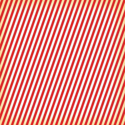 Side B - red and off-white candy cane stripe.