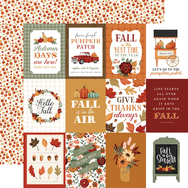 WELCOME FALL 12x12 Collection Kit - Carta Bella