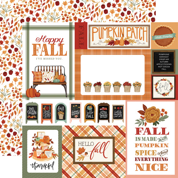 WELCOME FALL 12x12 Collection Kit - Carta Bella