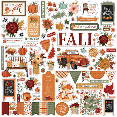 WELCOME FALL 12x12 Collection Kit - Carta Bella