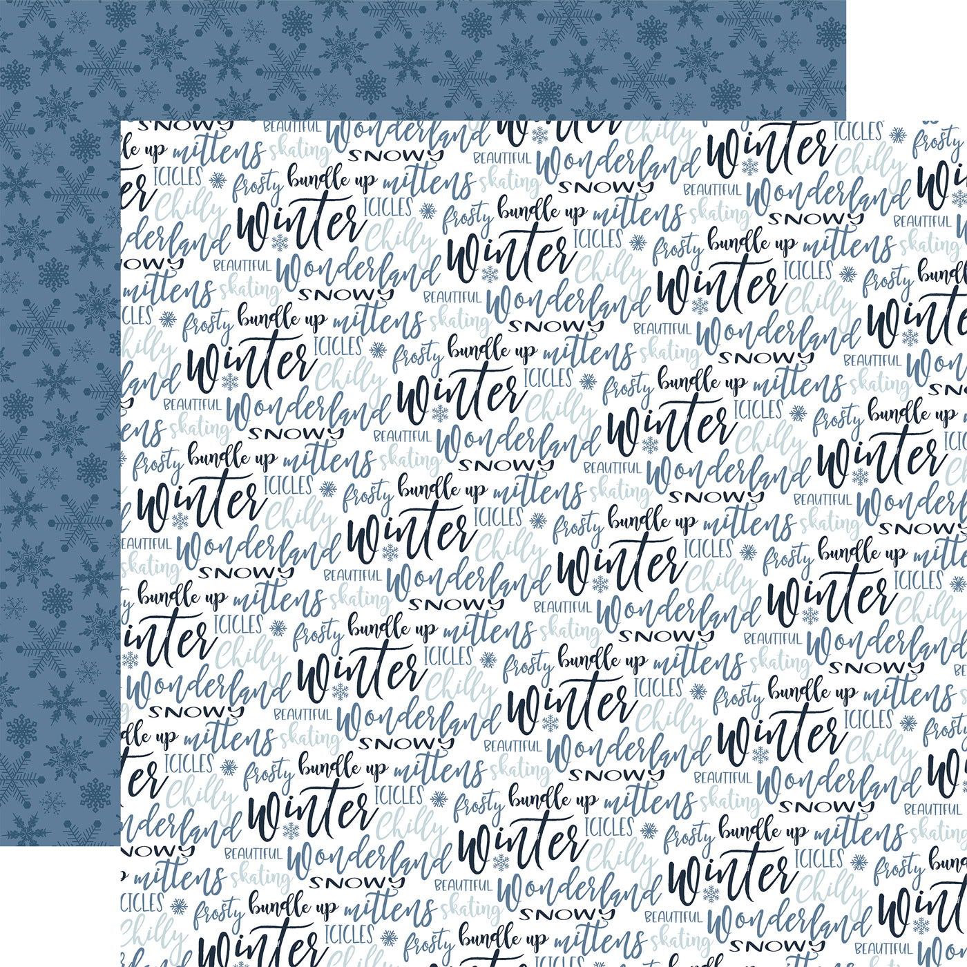WELCOME WINTER 12x12 Collection Kit - Carta Bella