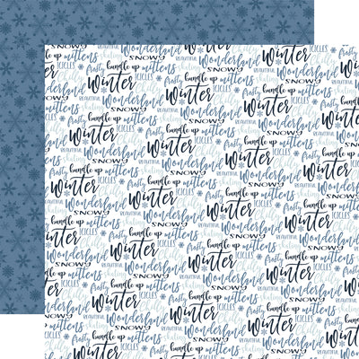 WELCOME WINTER 12x12 Collection Kit - Carta Bella