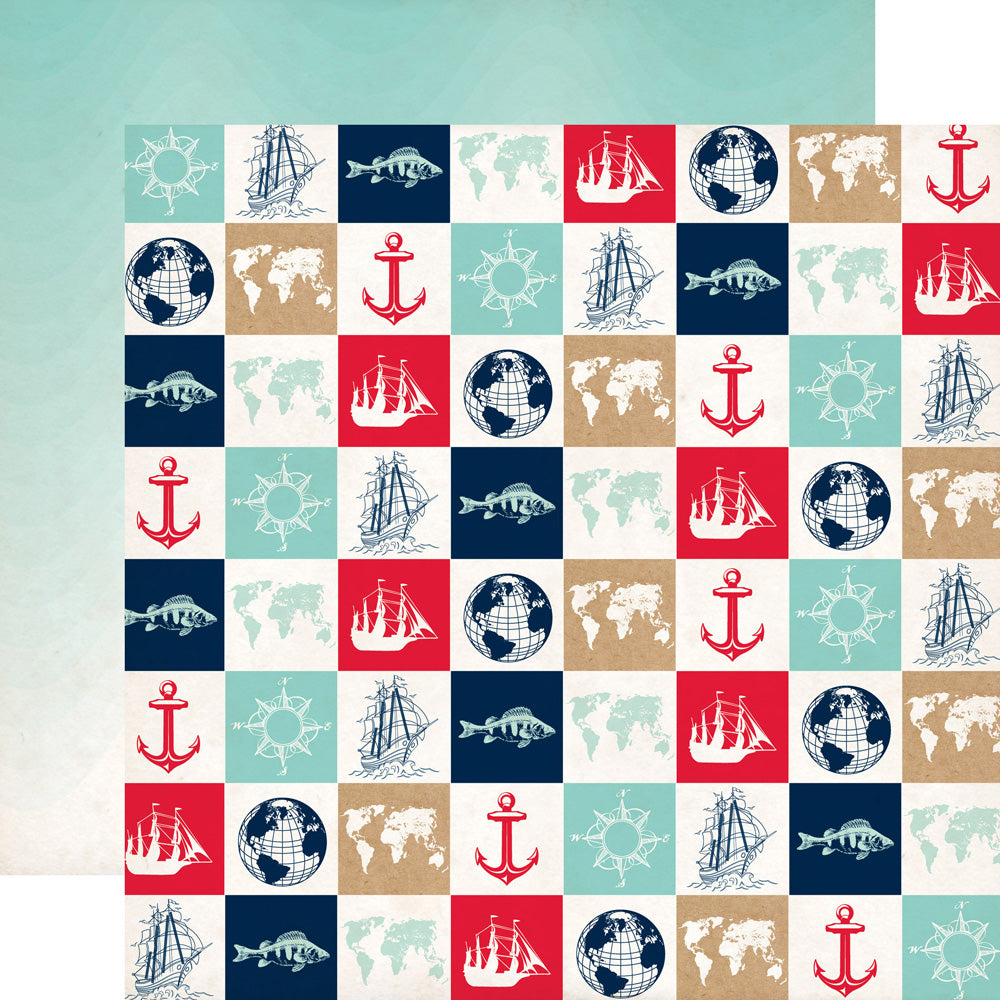 AHOY THERE 12x12 Collection Kit - Carta Bella