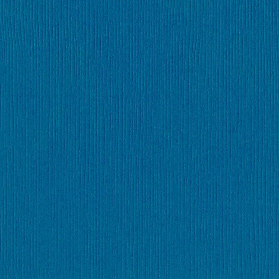 Bazzill Basics CLASSIC BLUE cardstock - 12x12 inch - 80 lb - textured scrapbook paper