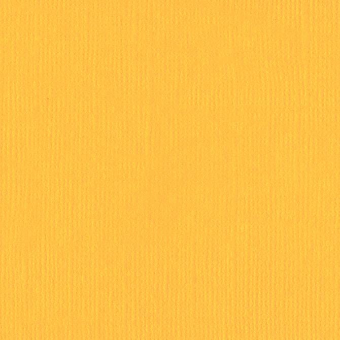 Classic Yellow cardstock - 12x12 inch - 80 lb - textured scrapbook paper - Bazzill Basics Paper