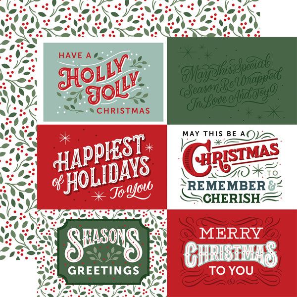 CHRISTMAS SALUTATIONS NO.2 12x12 Collection Kit - Echo Park