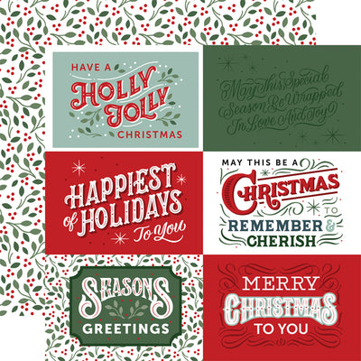 CHRISTMAS SALUTATIONS NO.2 12x12 Collection Kit - Echo Park